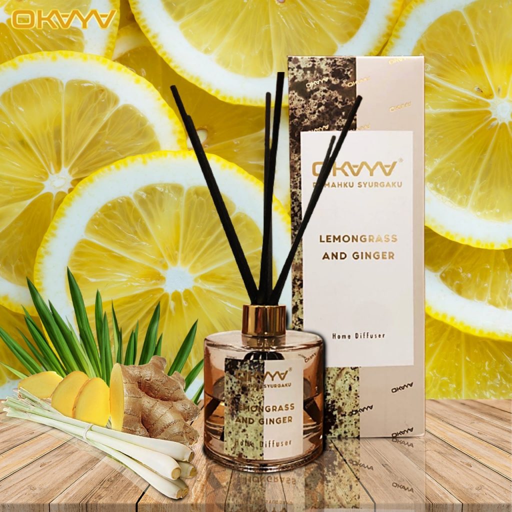 Reed Diffuser Lemongrass And Ginger Okaya